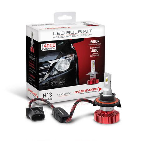 JW SPEAKER LED H13 Globe Kit 12/24V - 2 Pce 990013