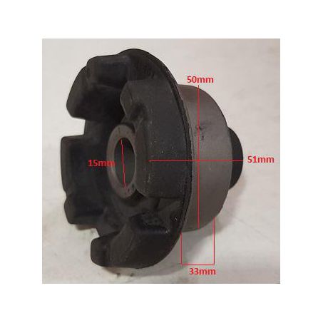 SAS AUTO PARTS Toyota Landcruiser 98-07 Front Diff mount bush BU247
