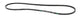 GATES V DRIVE BELT 13MM TOP WIDTH X 1345MM 13A1345