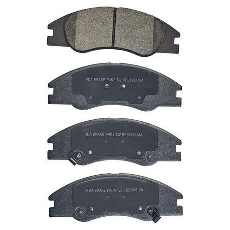 RDA GP MAX LOW METALLIC BRAKE PAD SET KIA CERATO RDB1993