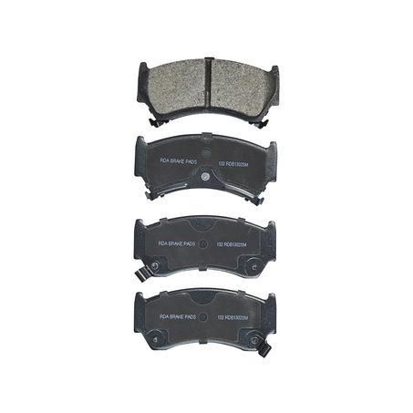 RDA GP MAX LOW METALLIC BRAKE PAD SET NISSAN RDB1302