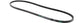 GATES V DRIVE BELT 13MM TOP WIDTH X 1195MM 13A1195
