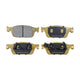 RDA EXTREME HEAVY DUTY BRAKE PAD SET VOLKSWAGEN RDX2195SM
