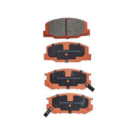 RDA BRAKES RDA GP Max General Purpose Low Metallic Brake Pad Set RDB265