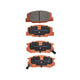 RDA BRAKES RDA GP Max General Purpose Low Metallic Brake Pad Set RDB265