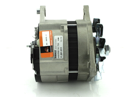 MAHLE ALTERNATOR 14V 70A INT REG CASE, PERKINS, LAND ROVER 65-2610-2