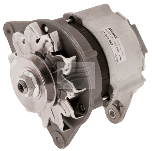 MAHLE ALTERNATOR 14V 34A INT REG CASE, LAND ROVER, MARSHALL 65-2611