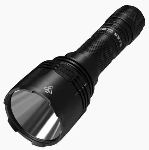 NITECORE P30 Long Throw Flashlight â€“ NL2150R Rechargeable Battery Included, High-Performance Tactical Light