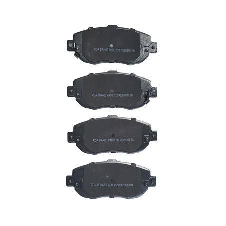RDA GP MAX LOW METALLIC BRAKE PAD SET LEXUS TOYOTA RDB1395