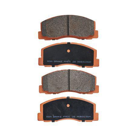 RDA BRAKES RDA GP Max General Purpose Low Metallic Brake Pad Set RDB319
