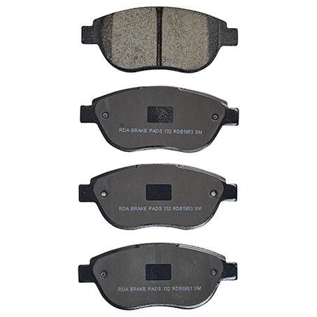 RDA GP MAX LOW METALLIC BRAKE PAD SET CITROEN FIAT PEUGEOT RDB1953