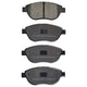 RDA GP MAX LOW METALLIC BRAKE PAD SET CITROEN FIAT PEUGEOT RDB1953