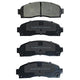 RDA GP MAX LOW METALLIC BRAKE PAD SET FORD EXPLORER RDB1730