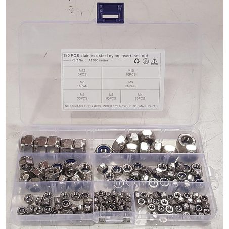 SAS AUTO PARTS MULTI PACK NYLOC NUTS HP-NNMULTI