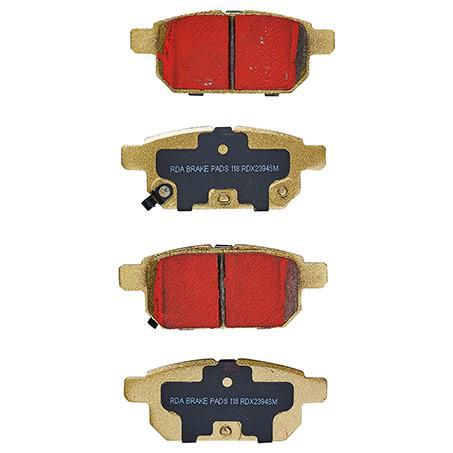 RDA BRAKES RDA GP Max General Purpose Low Metallic Brake Pad Set RDB2394