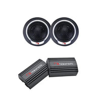 Nakamichi 100W Peak Silk Dome Tweeter Pair with Inline Crossover | 13mm (0.5")
