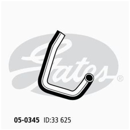 Gates Radiator Hose Lower 05-0345