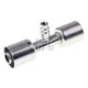 Atco Steel Fitting # 12 Splicer Beadlock #12 Straight With R134a Port SBX6104-3