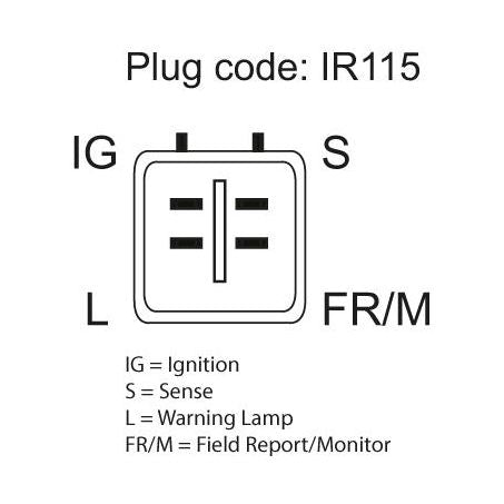 OEX ALTERNATOR 12V 130A DENSO STYLE FITS TOYOTA DXA4006