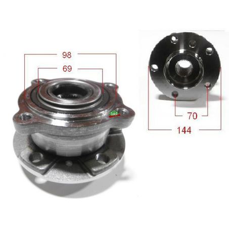 SAS AUTO PARTS HUB WH810