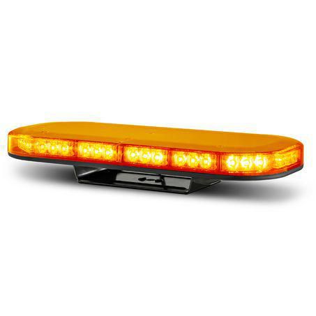 LED Autolamps Amb LED Minibar 1224V Amber Lens LB380AM