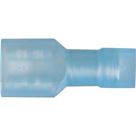 OEX Crimp Terminal Female Blade Blue Terminal Entry 6.3 x 0.8mm Polycarbon