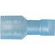 OEX Crimp Terminal Female Blade Blue Terminal Entry 6.3 x 0.8mm Polycarbon