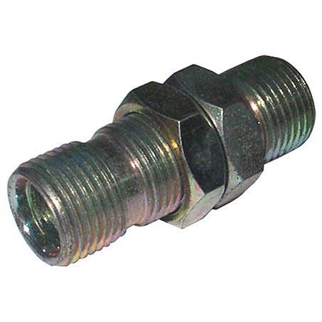 Atco Steel Fitting # 8 MIOR - Bulkhead STX3001
