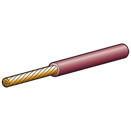 Narva 4mm Single Core Automotive Cable Brown per meter