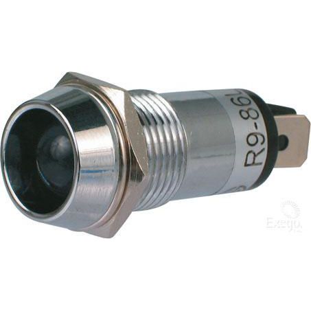 OEX Pilot Light LED Blue 12V Blade Terminals