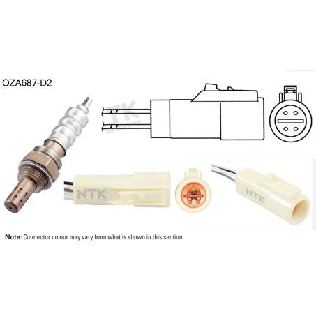NTK Oxygen Sensor OZA687-D2