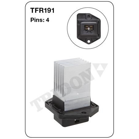 Tridon Heater Fan Resistor TFR191