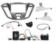 Ford Transit Double Din Fitting Kit (2012-2016) | Complete Silver Facia & Harness Kit