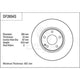 TRW Disc Brake Rotor 284mm x 10 Min