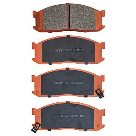 RDA BRAKES RDA GP Max General Purpose Low Metallic Brake Pad Set RDB1190
