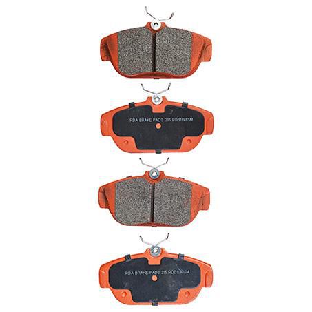 RDA BRAKES RDA GP Max General Purpose Low Metallic Brake Pad Set RDB1198