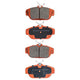 RDA BRAKES RDA GP Max General Purpose Low Metallic Brake Pad Set RDB1198