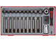 TENG TOOLS MECCA ROSSO 1/2DR. TX BIT SET 20 PIECE T