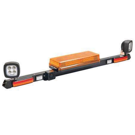 Narva Mine Bar Amber Hi Optic LED Mini Bar LED Worklamp STIR 1.2m 85090
