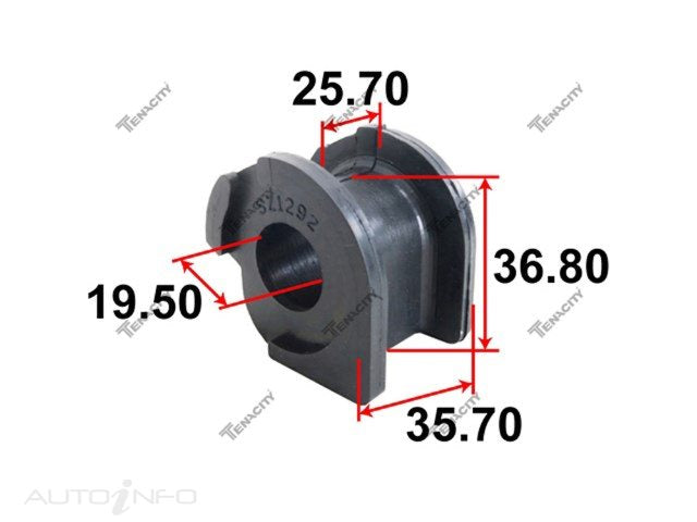 S/BAR MOUNT SUZUKI SWIFT FRONT 05>17 - 04-42562