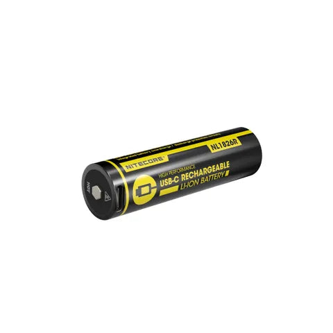 Nitecore 18650 Li-ion USB Type-C Rechargeable Battery â€“ 2600mAh