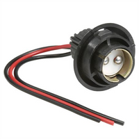 Narva Globe Holder BA15d Push Lock Pre Wired - 1 Pce