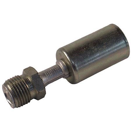 Atco Steel Fitting # 10 MIOR - Beadlock #10 Straight SBX1803