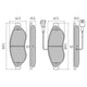 RDA Brakes Extreme Heavy Duty Brake Pad Set RDX2077SM