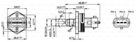 BOSCH FUEL RAIL PRESSURE SENSOR - 0261545053