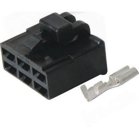 OEX Q.C Plug Black 6 Pole 10 Pce