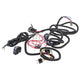 Great Whites 12V 24V Multivolt Driving Light Wiring Harness Plug and Play H4 Adaptor GWA0015