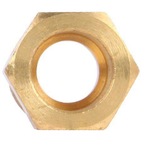 OEX Brass Fitting # 10 MIOR - Weld On Straight