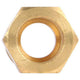 OEX Brass Fitting # 10 MIOR - Weld On Straight