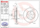 D/ROTOR FR TOY COR NZE ZRE 07> 275*22*19 VENT 5STUD 62id 46HT - 09.A864.11